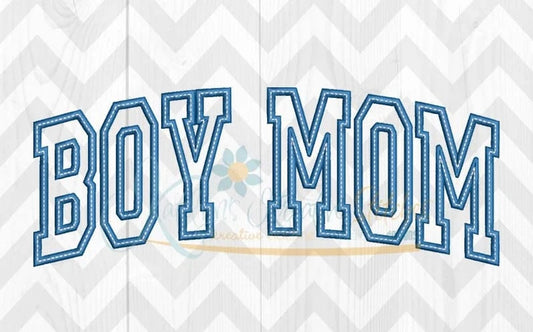 Arched boy mom