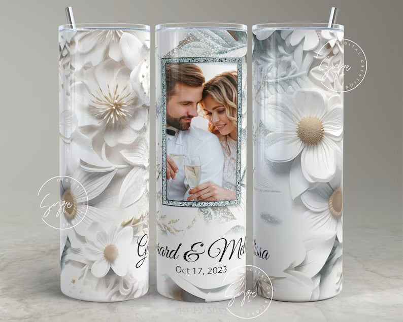 Engagement/wedding tumbler