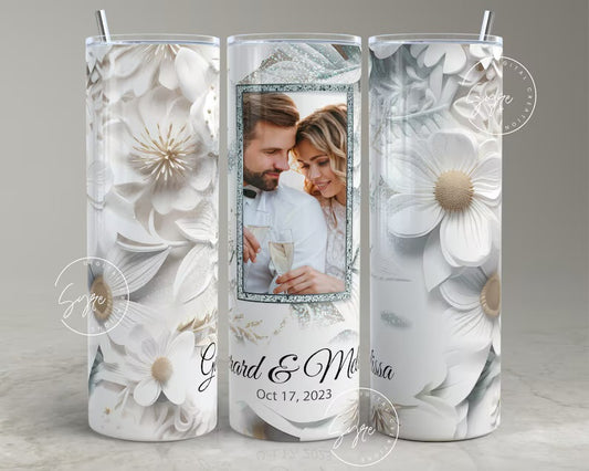 Engagement/wedding tumbler