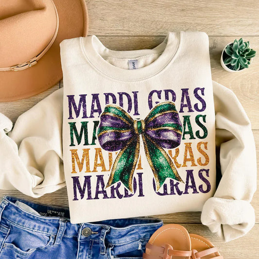 Sub - Mardi Gras bow