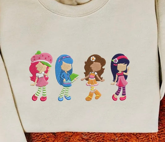 Emb - strawberry girls