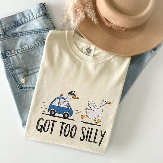 Emb - got too silly police