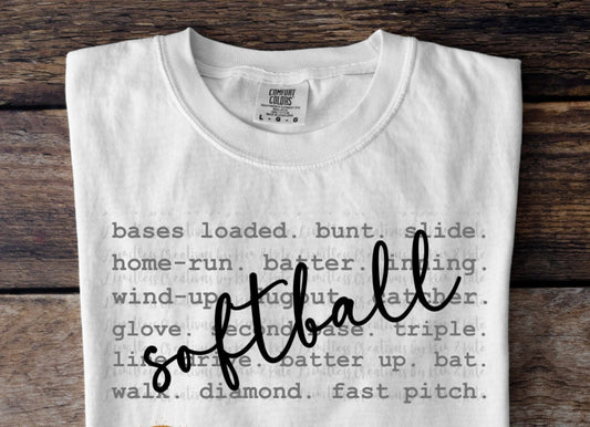 Sub - everything about softball