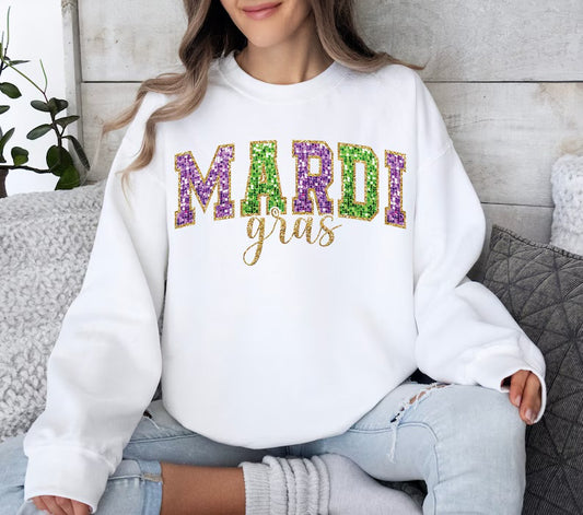 Sub - Mardi Gras glitter