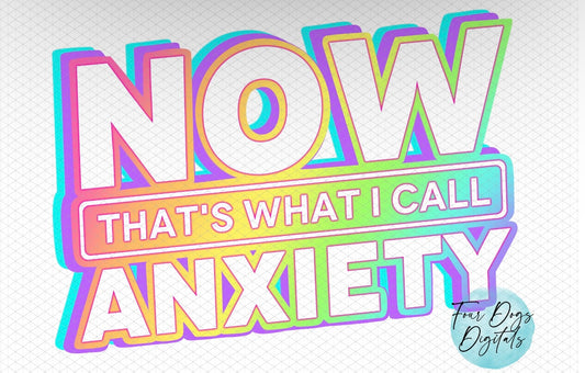 Sub - that’s what I call anxiety