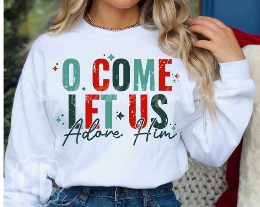 Sub - o come let us adore Him
