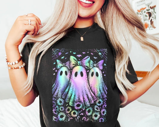 Colorful ghosts