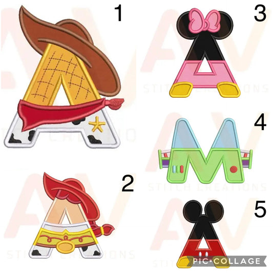 Emb - character letter