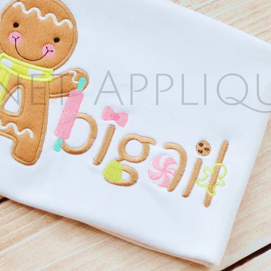 Emb - gingerbread name