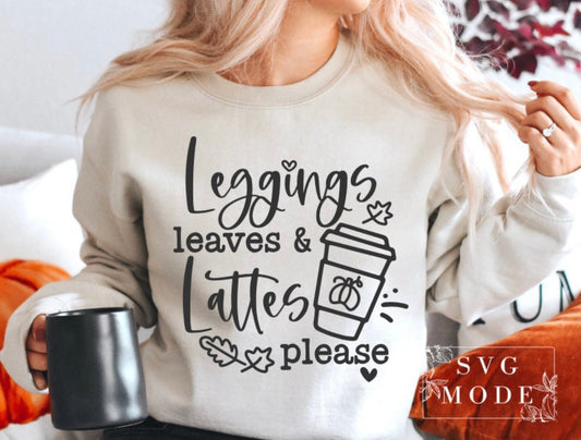 Sub - leggings, leaves & lattes