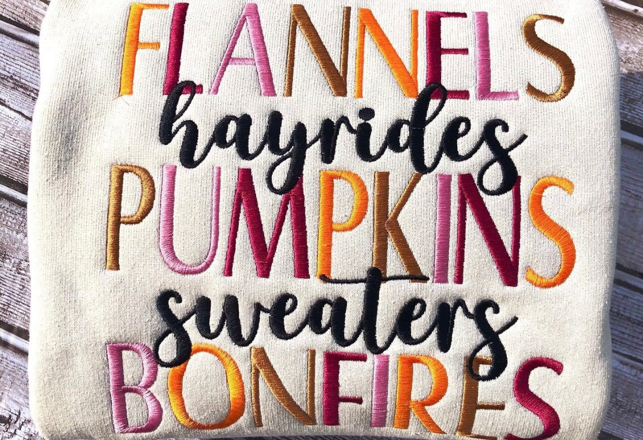 Emb - fav fall things