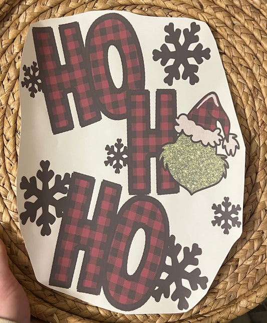 Adult green one ho ho ho