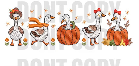 Emb -  fall geese