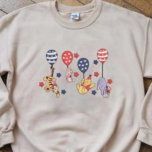 Emb - Pooh balloons