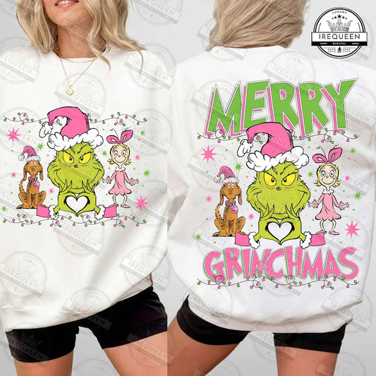 Sub - front & back merry gr!nchmas