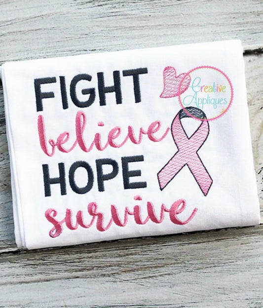 Emb - fight believe hope survive