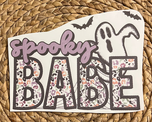 Youth colorful leopard spooky babe