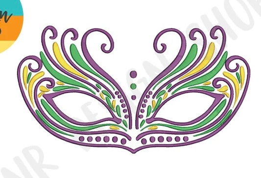 Emb - Mardi Gras mask