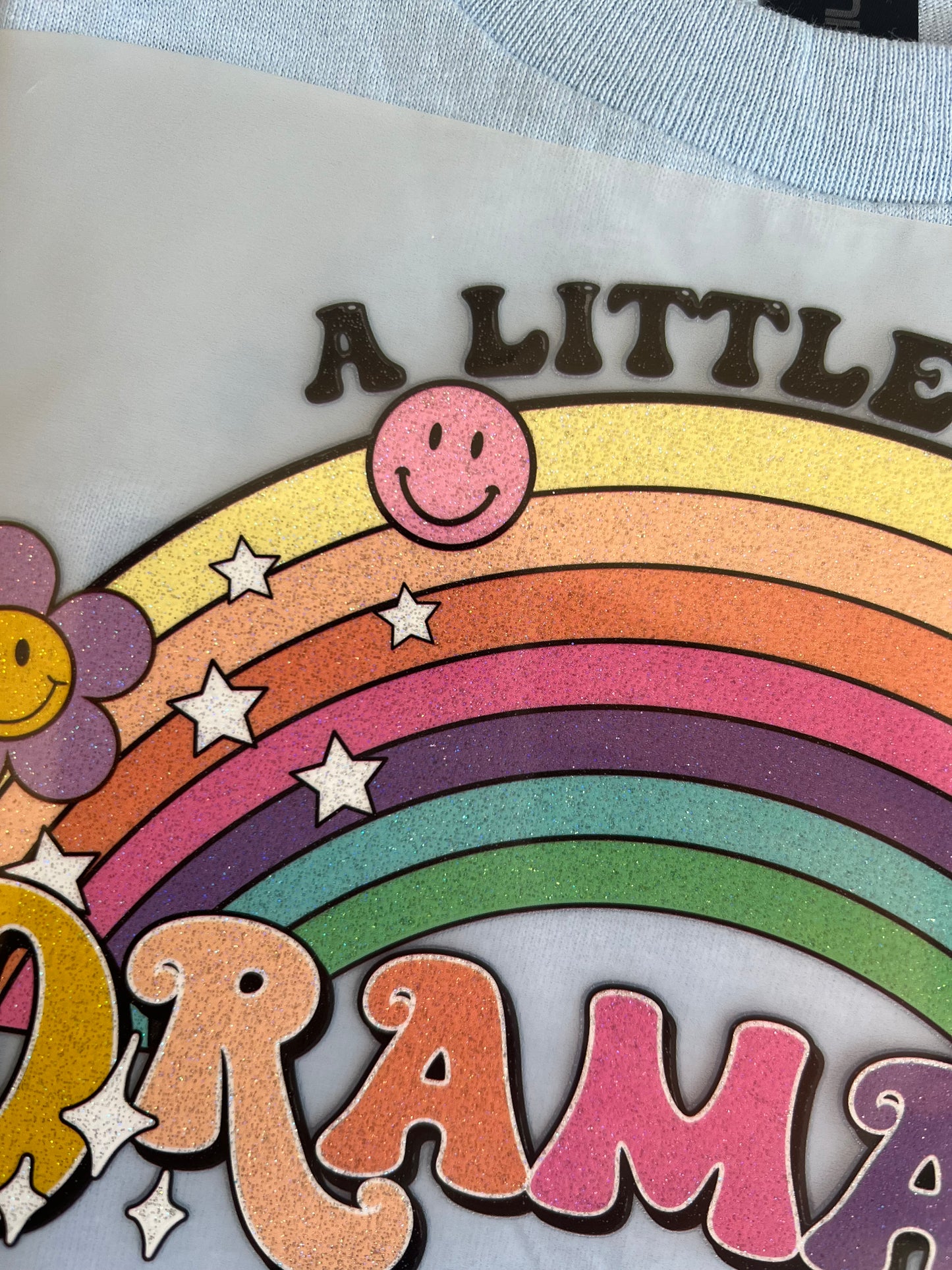 Glitter a little bit dramatic