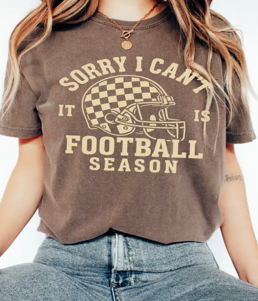 Sorry I can’t football season