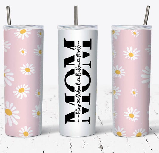 Daisy mom tumbler