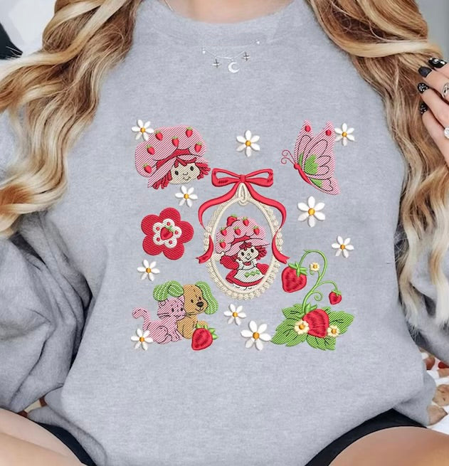 Emb - strawberry girl