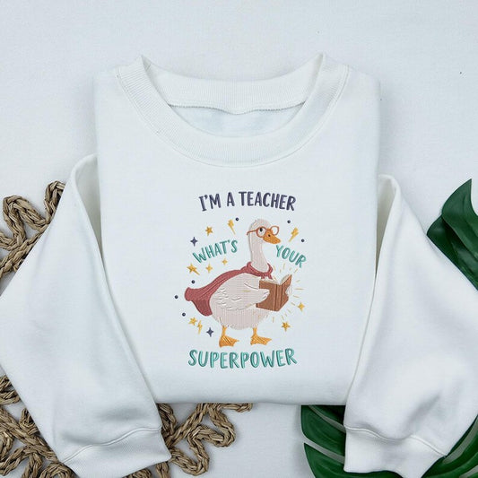 Emb - goose teacher super power