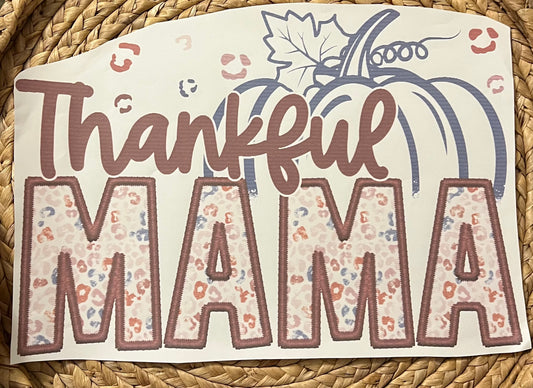 Adult thankful mama
