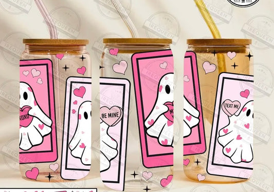 Frosted glass can ghost love