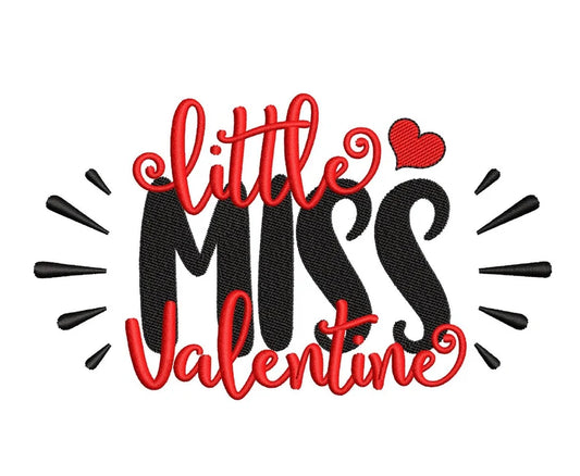 Emb - little miss Valentine