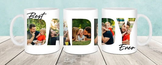 15 oz best daddy ever photo mug