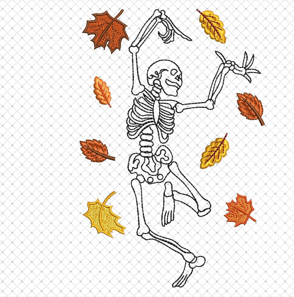 Emb - fall skeleton