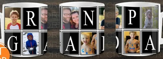 15 oz photo grandpa mug