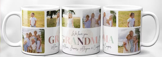 15 oz we love you grandma mug