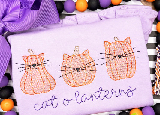 Emb - cat o lanterns