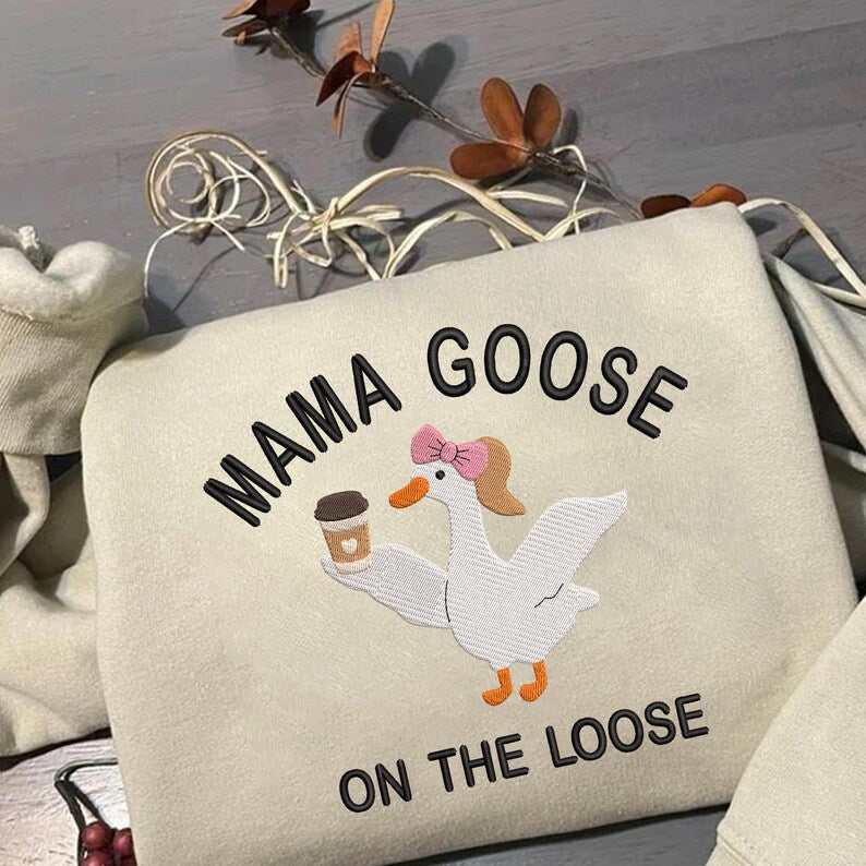 Emb - mama goose on the loose