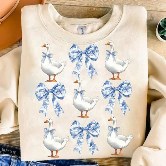 Blue coquette goose
