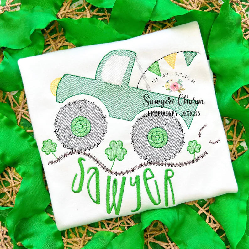 Emb - shamrock monster truck