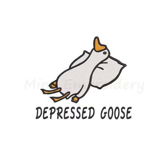 Emb - depressed goose