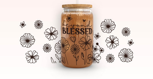 Frosted glass can beyond blessed