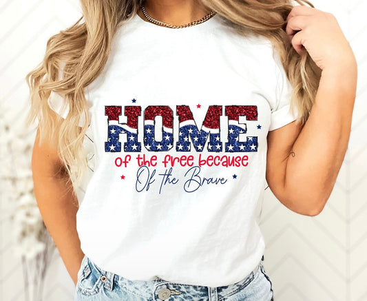Sub - glitter home of the free