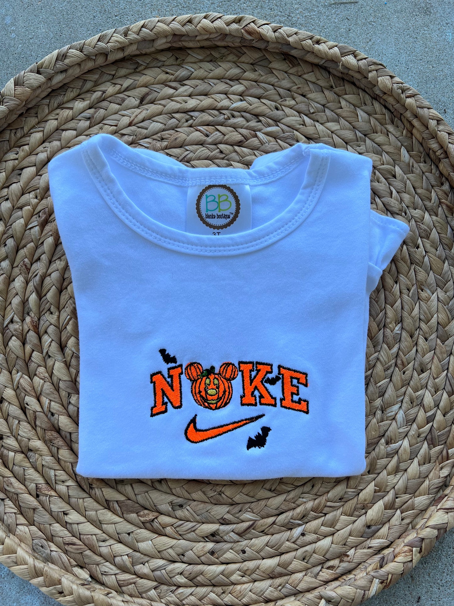 Emb - pumpkin & bats