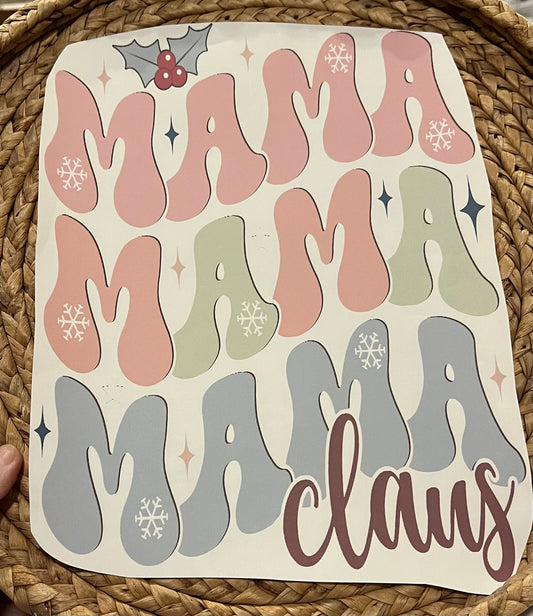 Adult mama claus