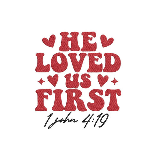 Emb - he loved us first