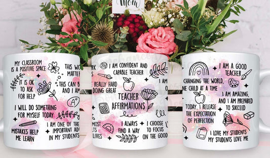 15 oz teacher affirmations