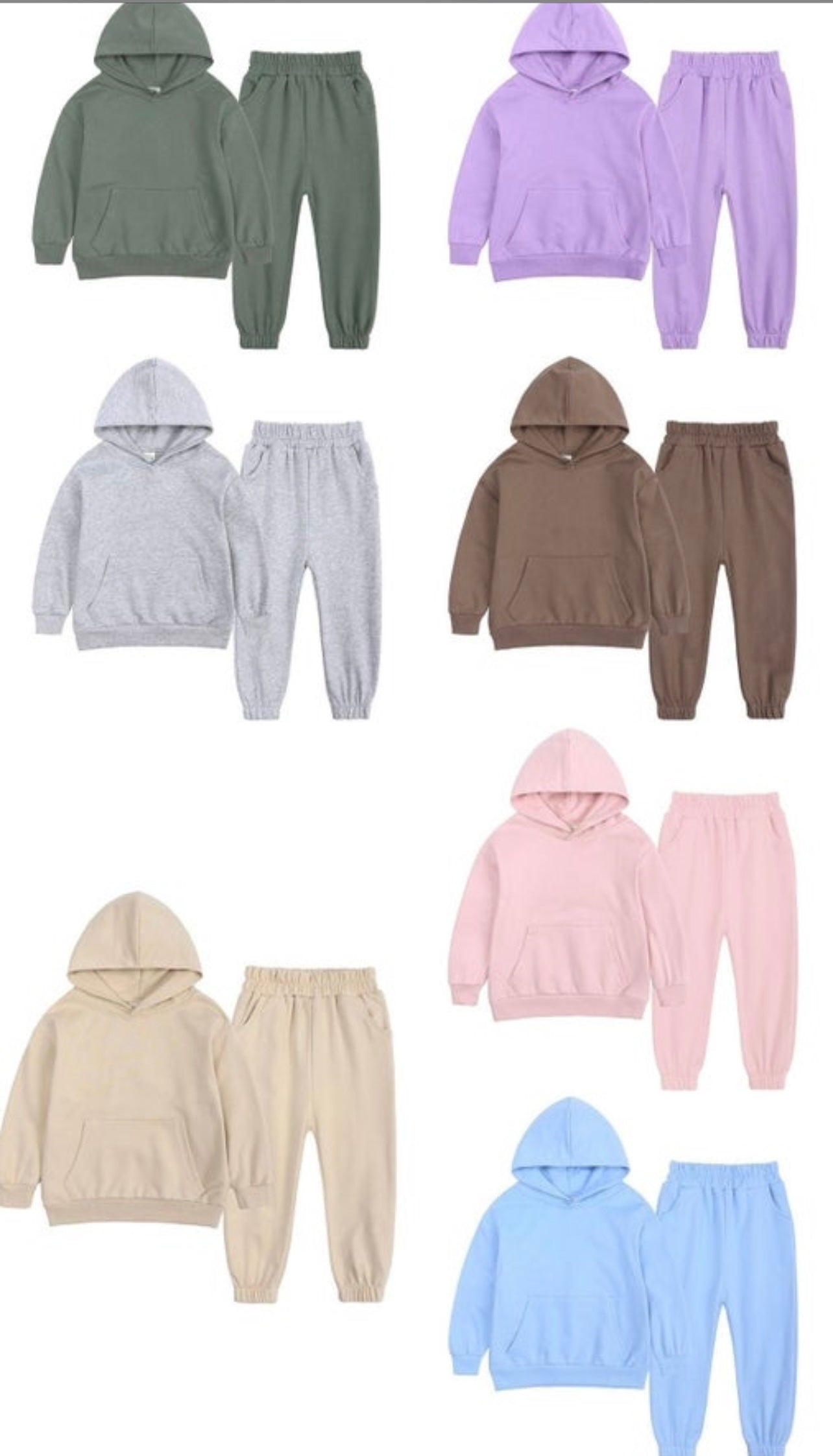 Kids hoodie & sweatpants set