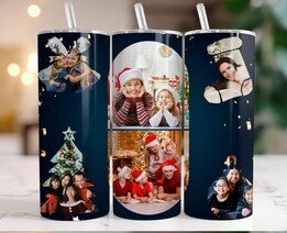 Holiday items tumbler