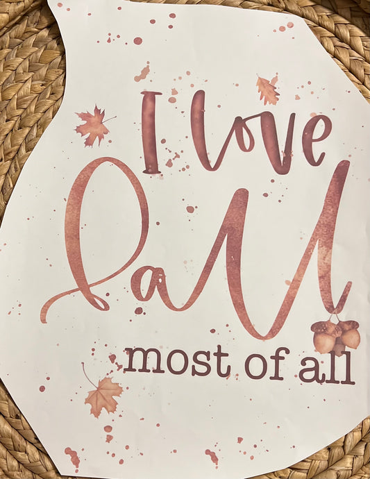 Adult I love fall most of all