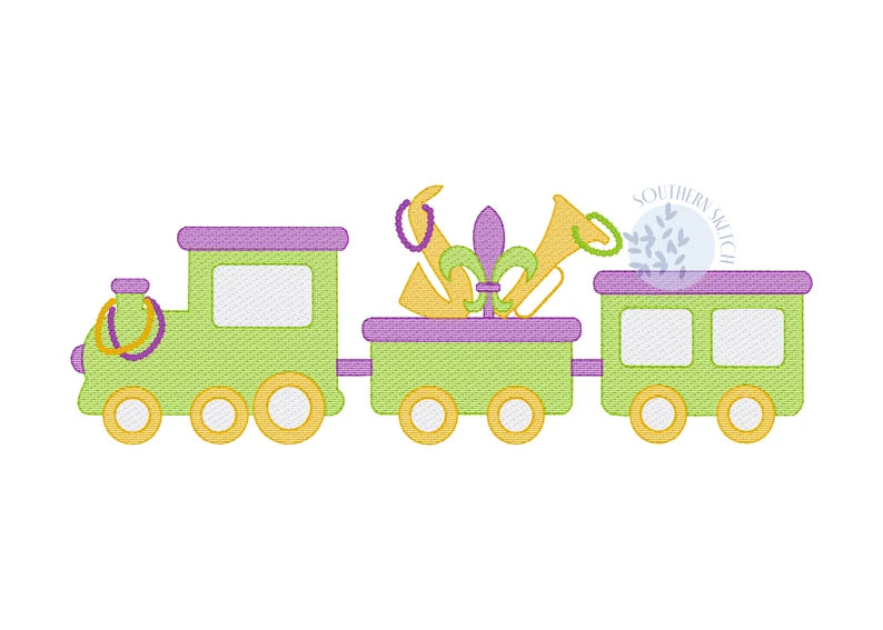 Emb - Mardi Gras train