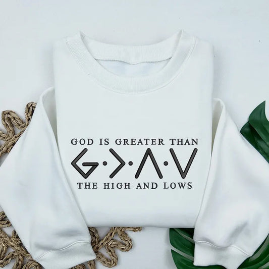 Emb - God is greater than